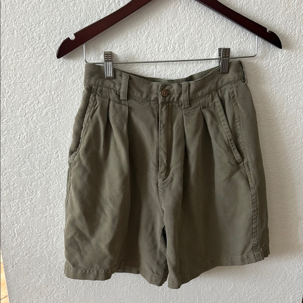 Tommy Bahama Olive High Waist Shorts